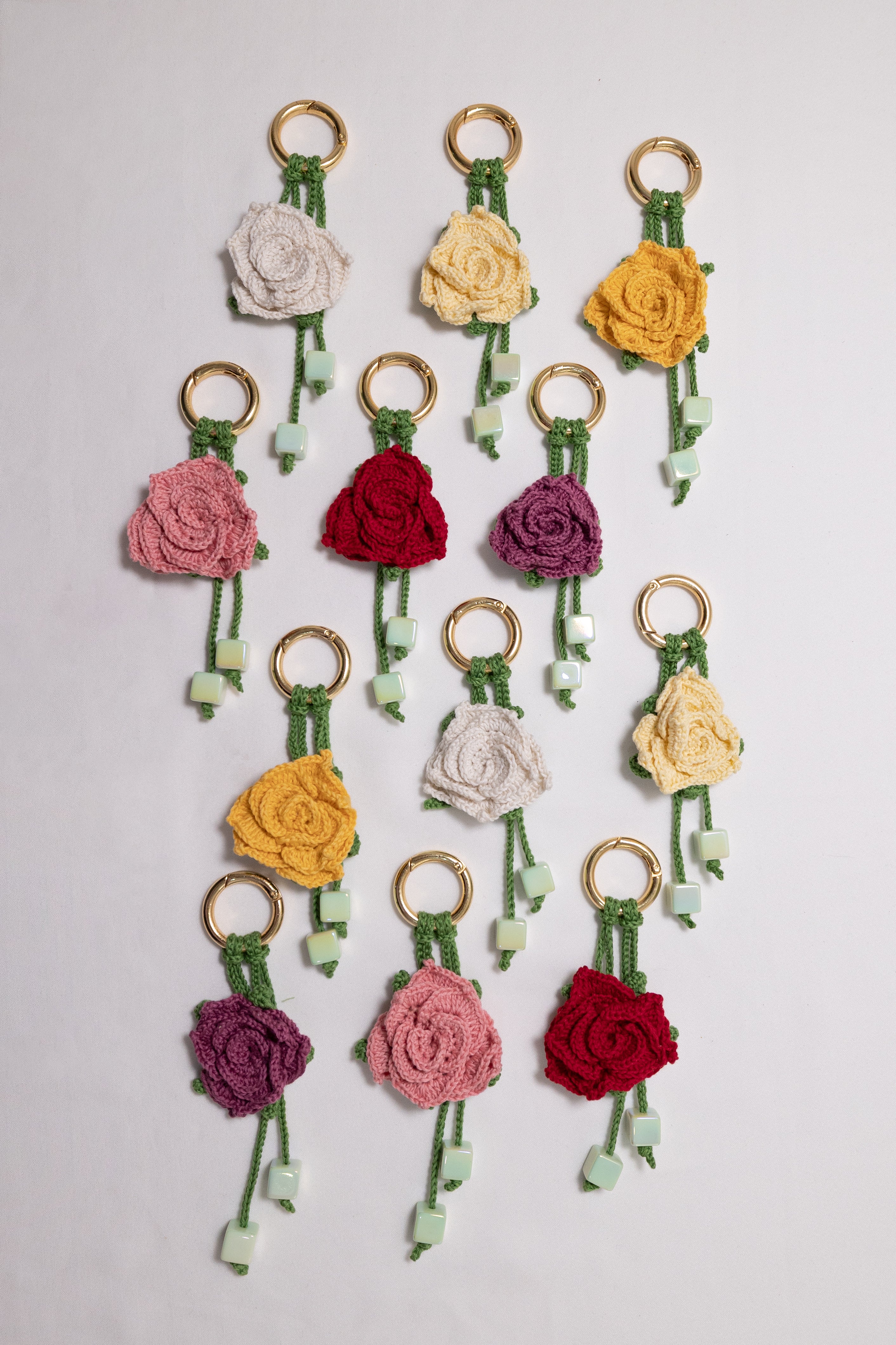 Rose Bag Charm