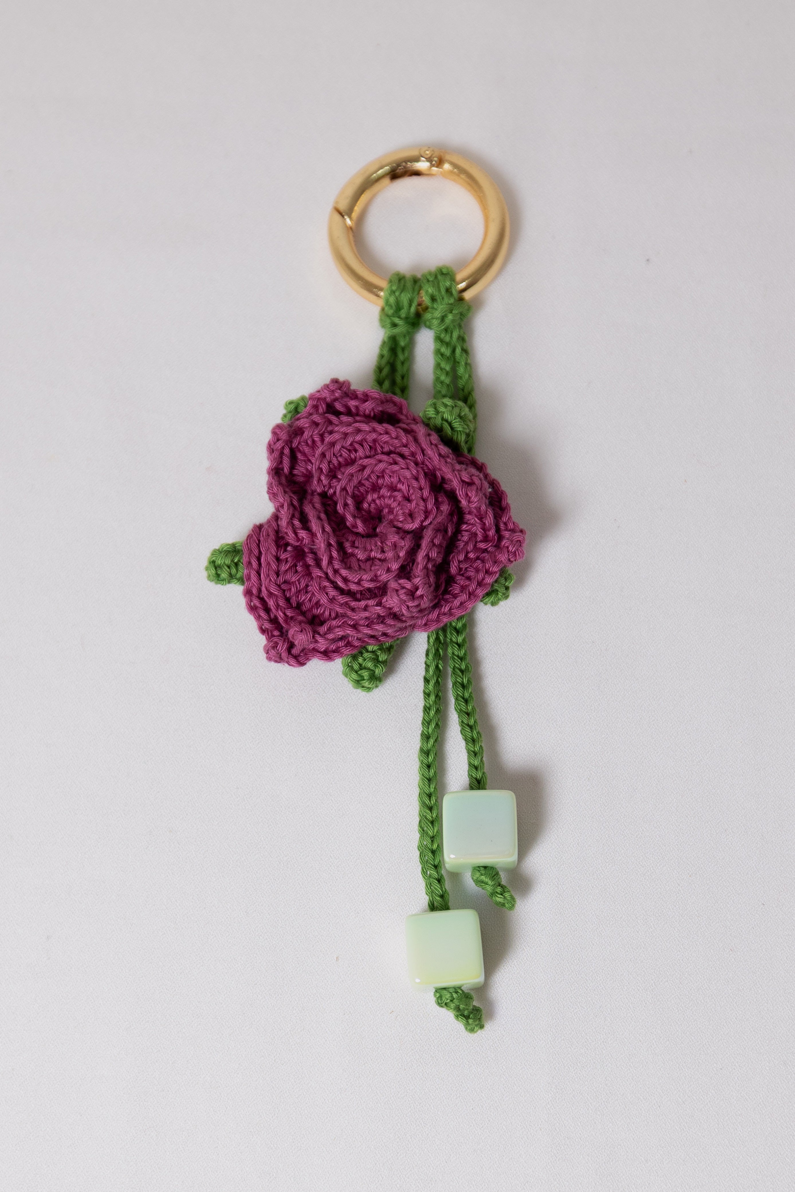 Rose Bag Charm
