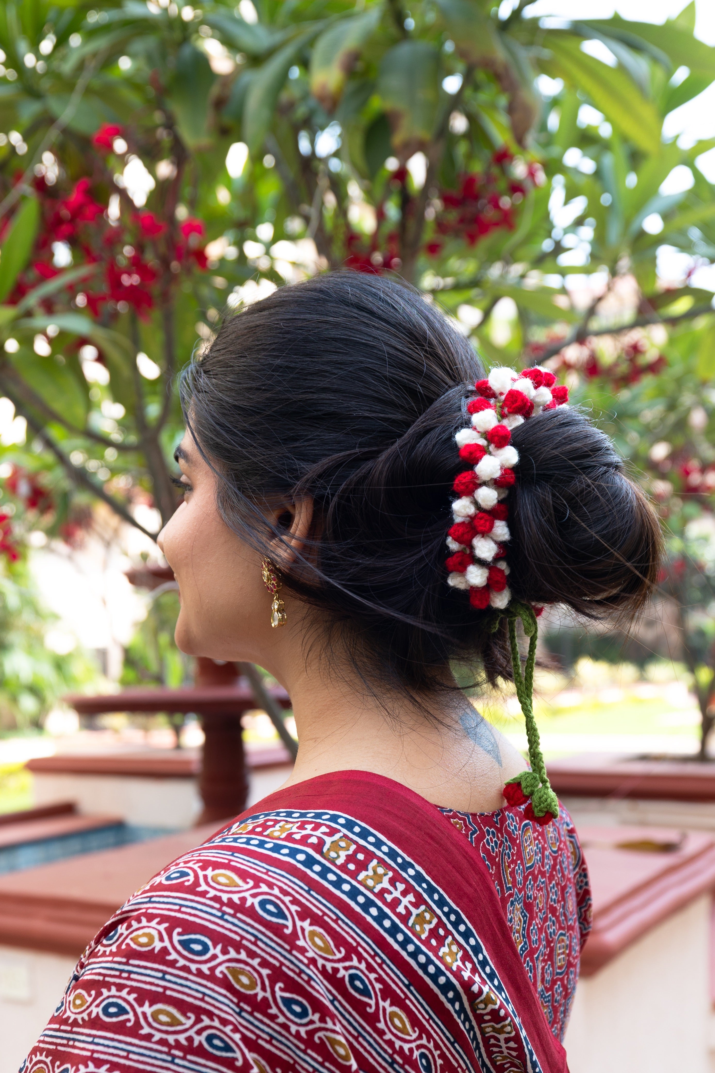 Colourful Bloom Gajra