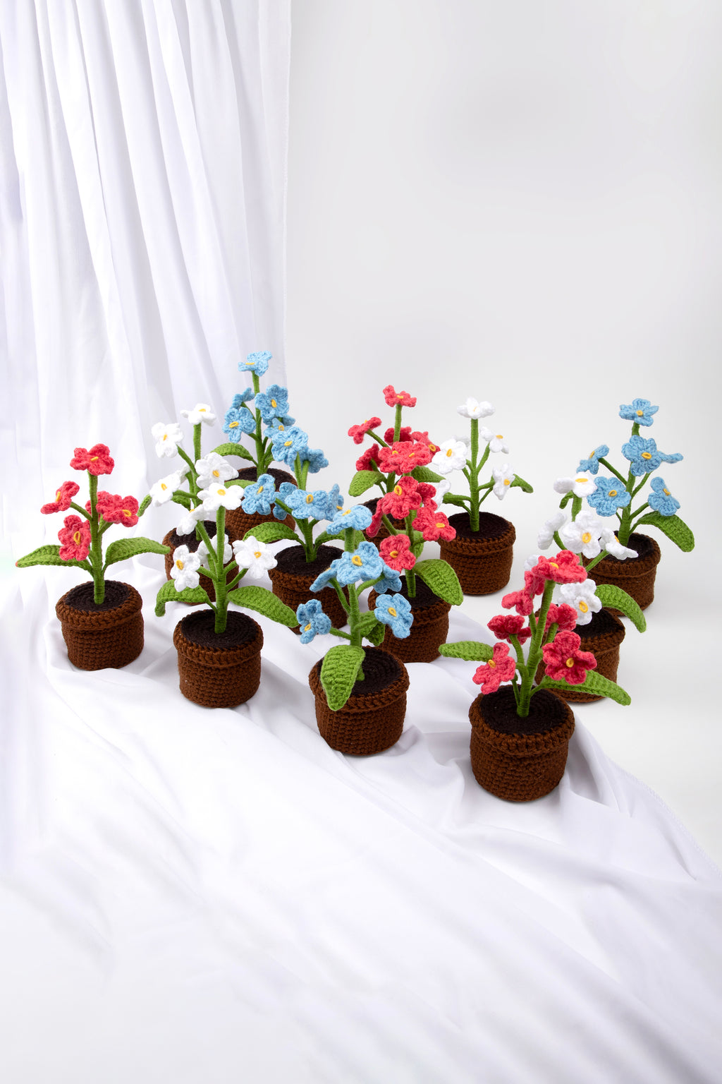 Forget-me-not Garden Pot