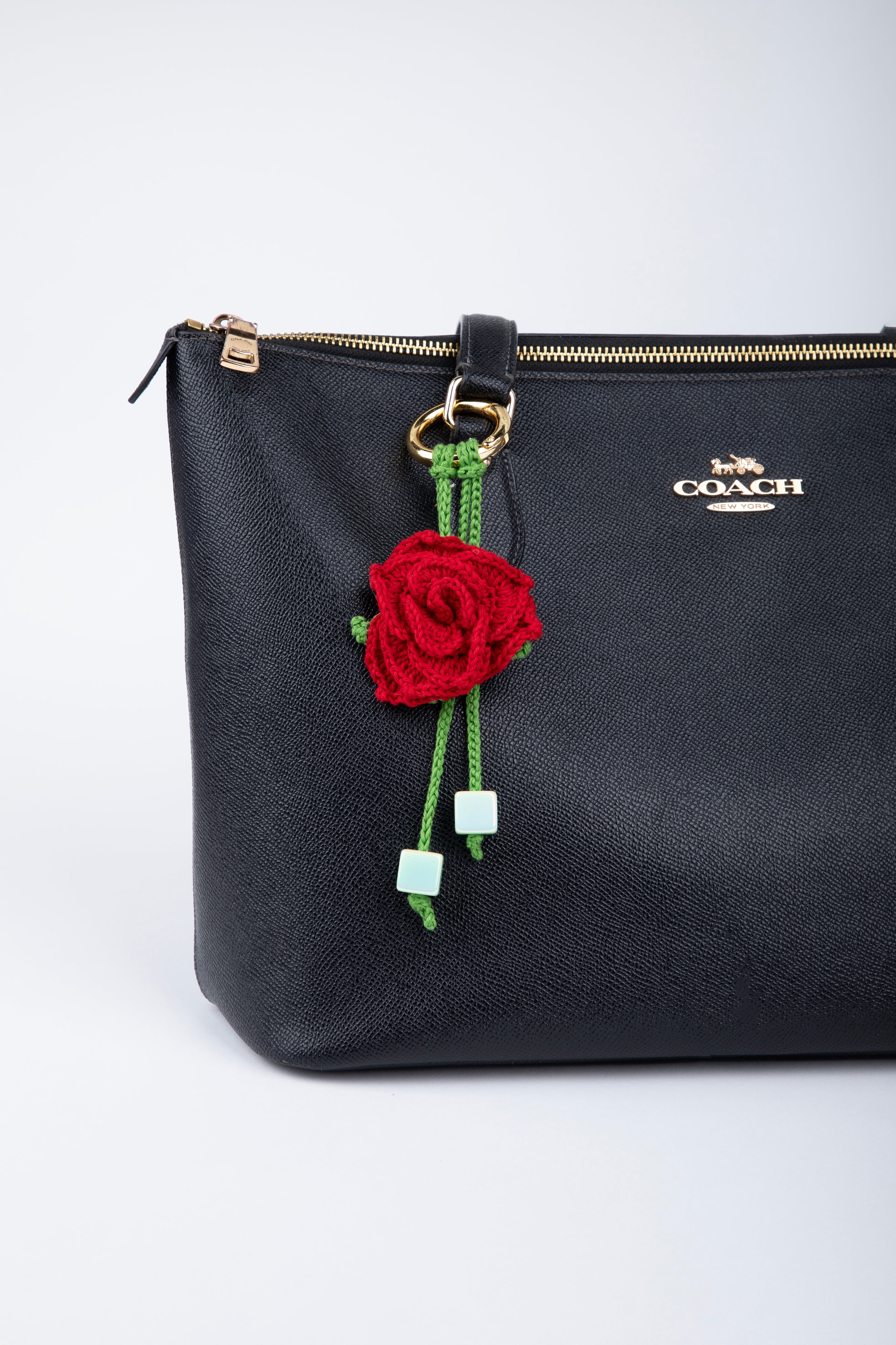 Rose Bag Charm