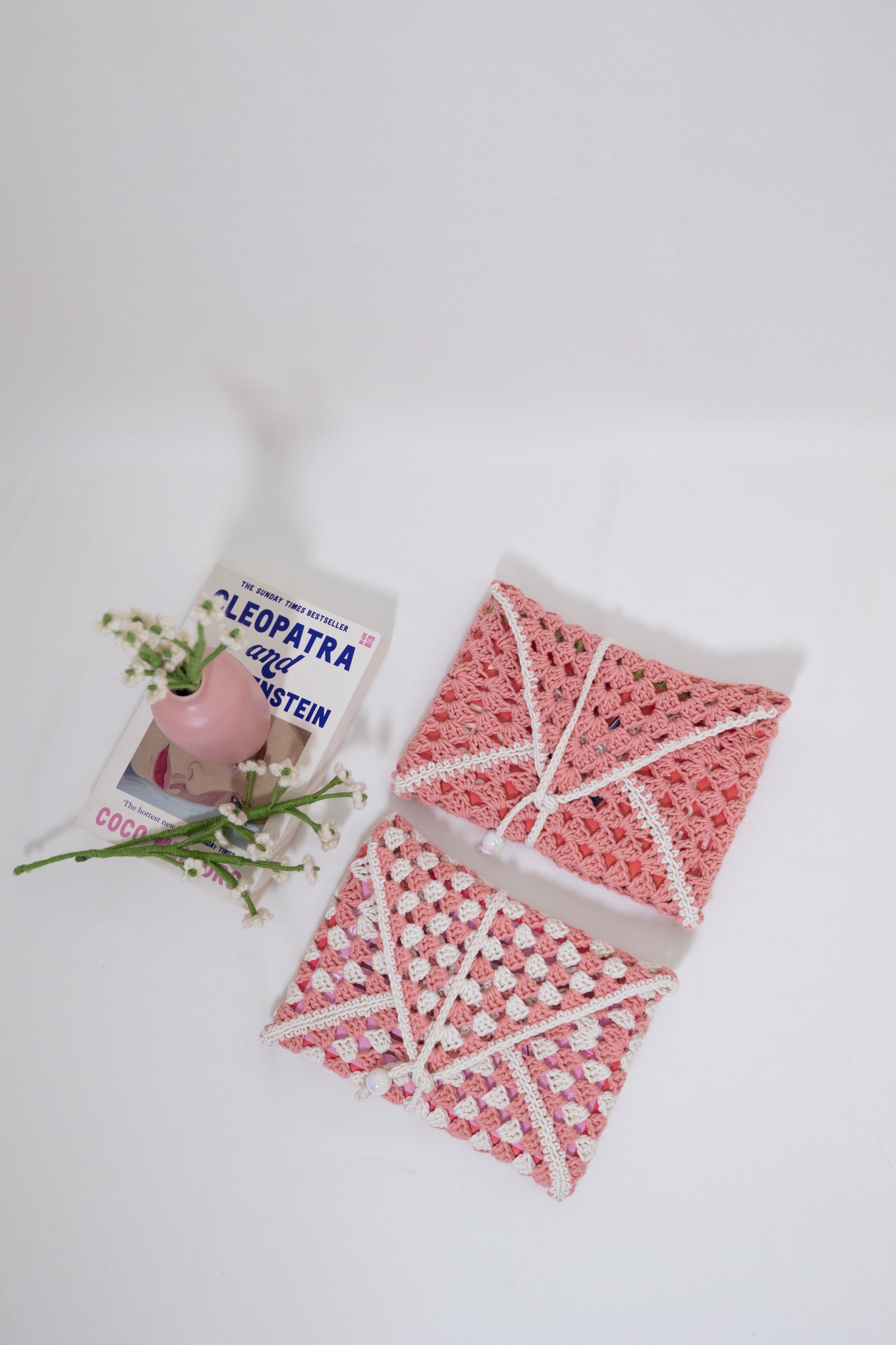 Granny Square Book Sleeve