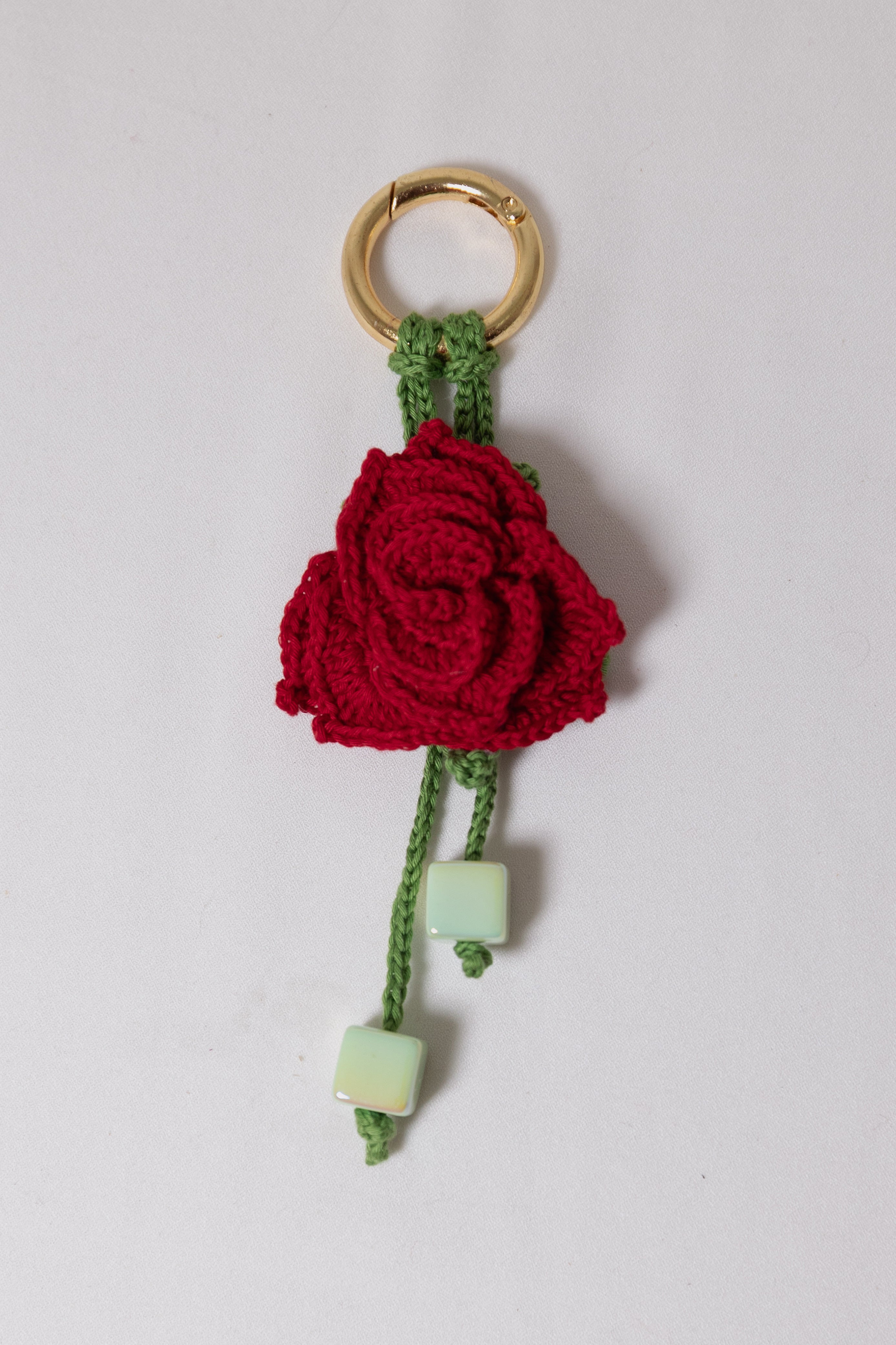 Rose Bag Charm