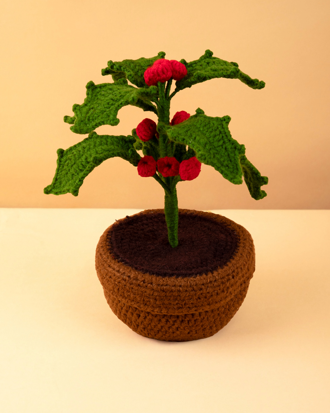 Winter Holly Pot