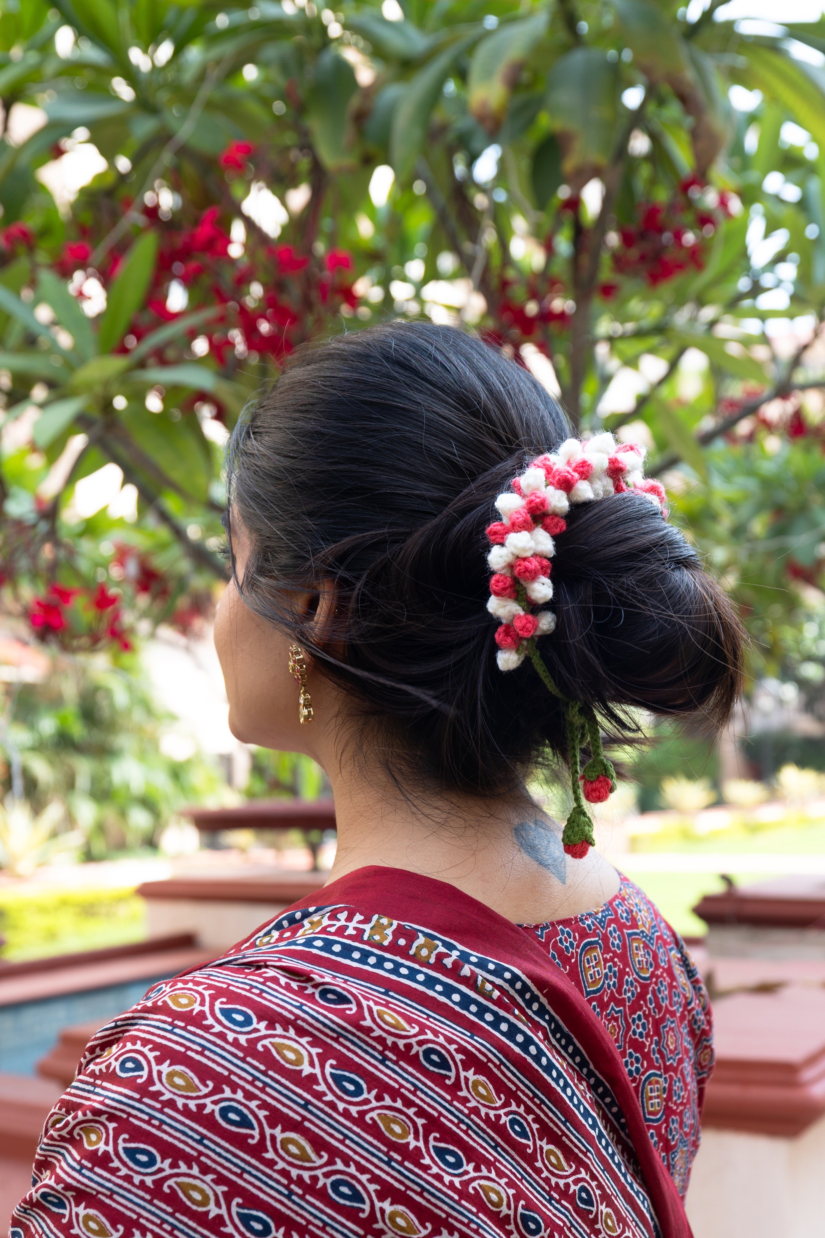 Colourful Bloom Gajra