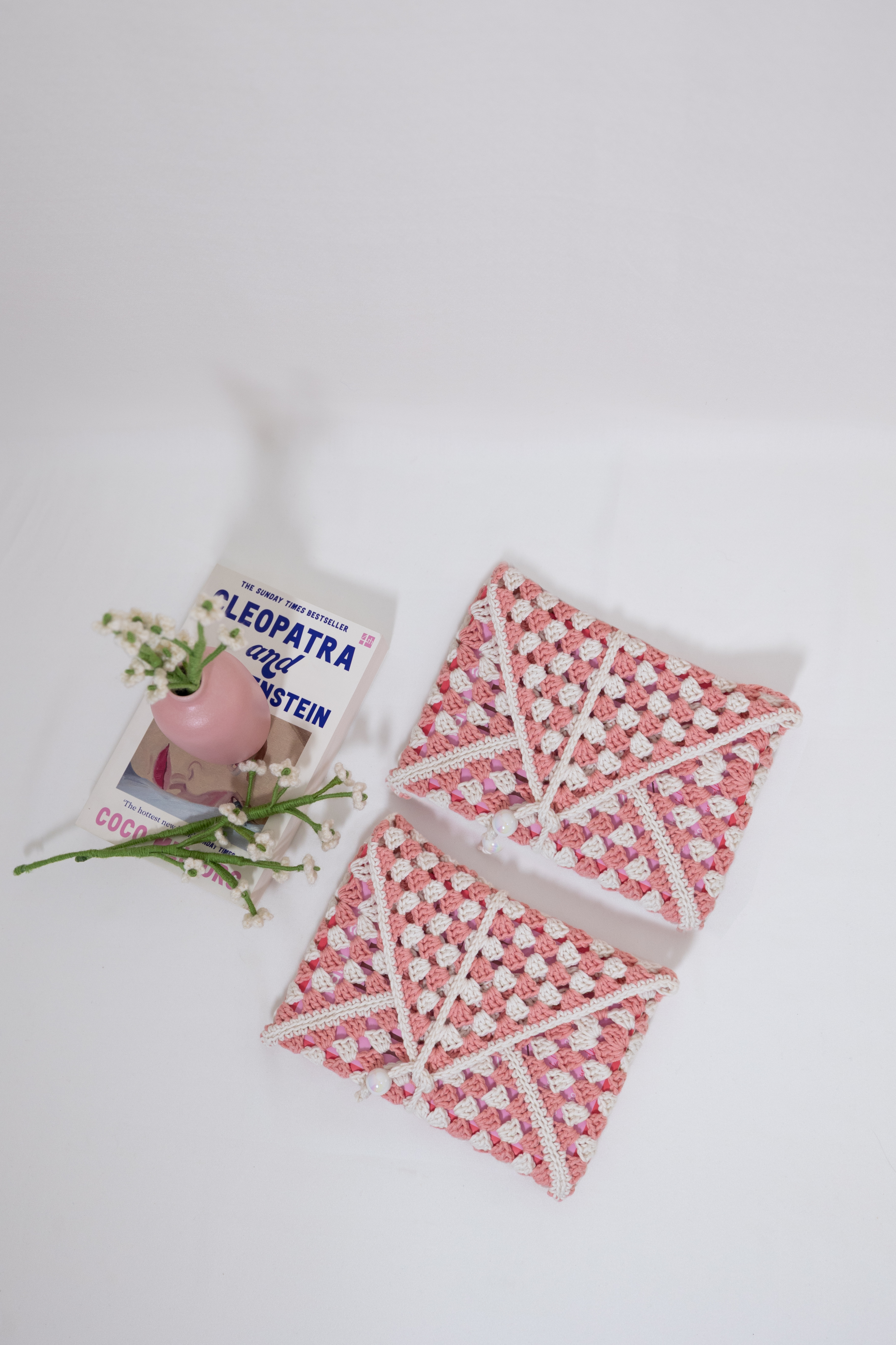 Granny Square Book Sleeve