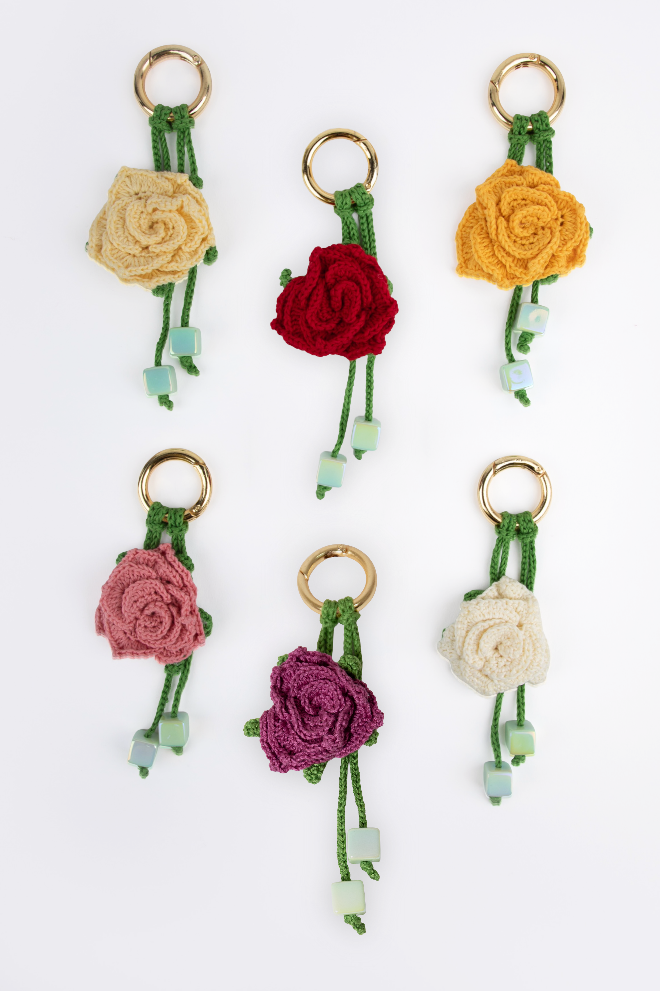 Rose Bag Charm