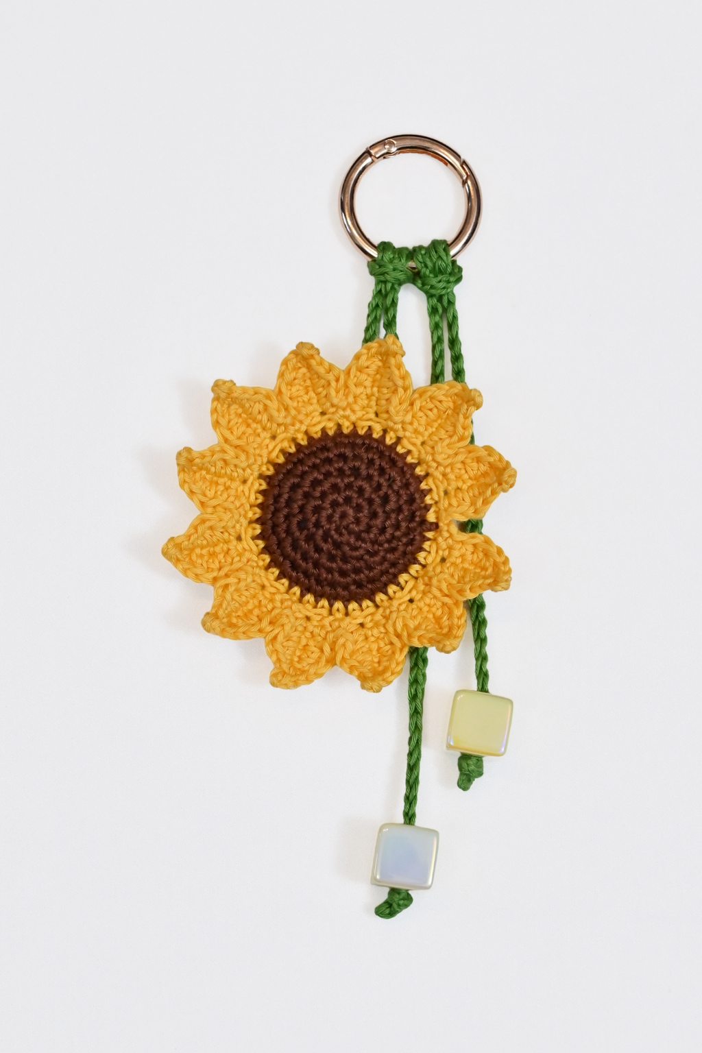 Sunflower Bag Charm