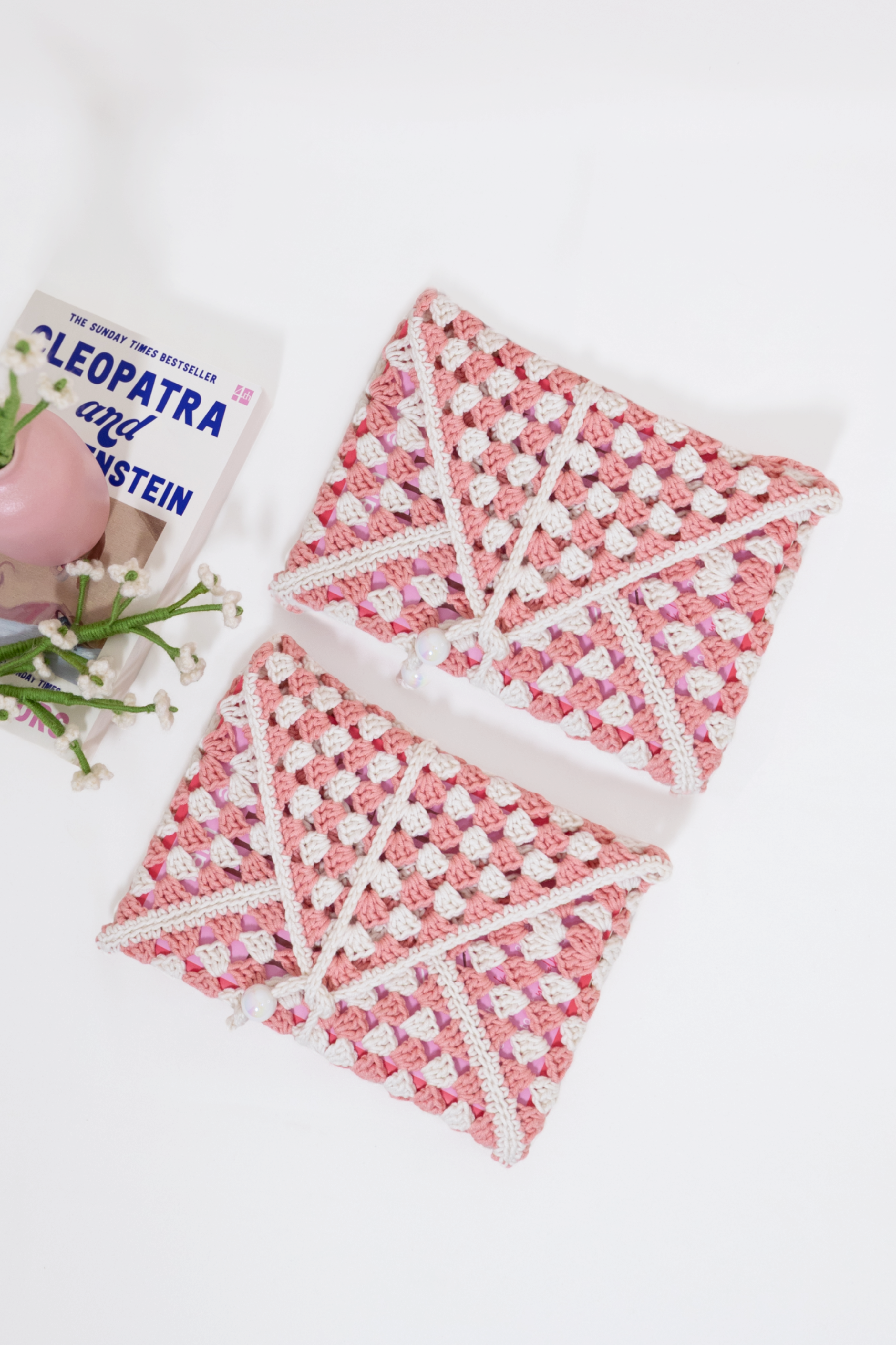 Granny Square Book Sleeve