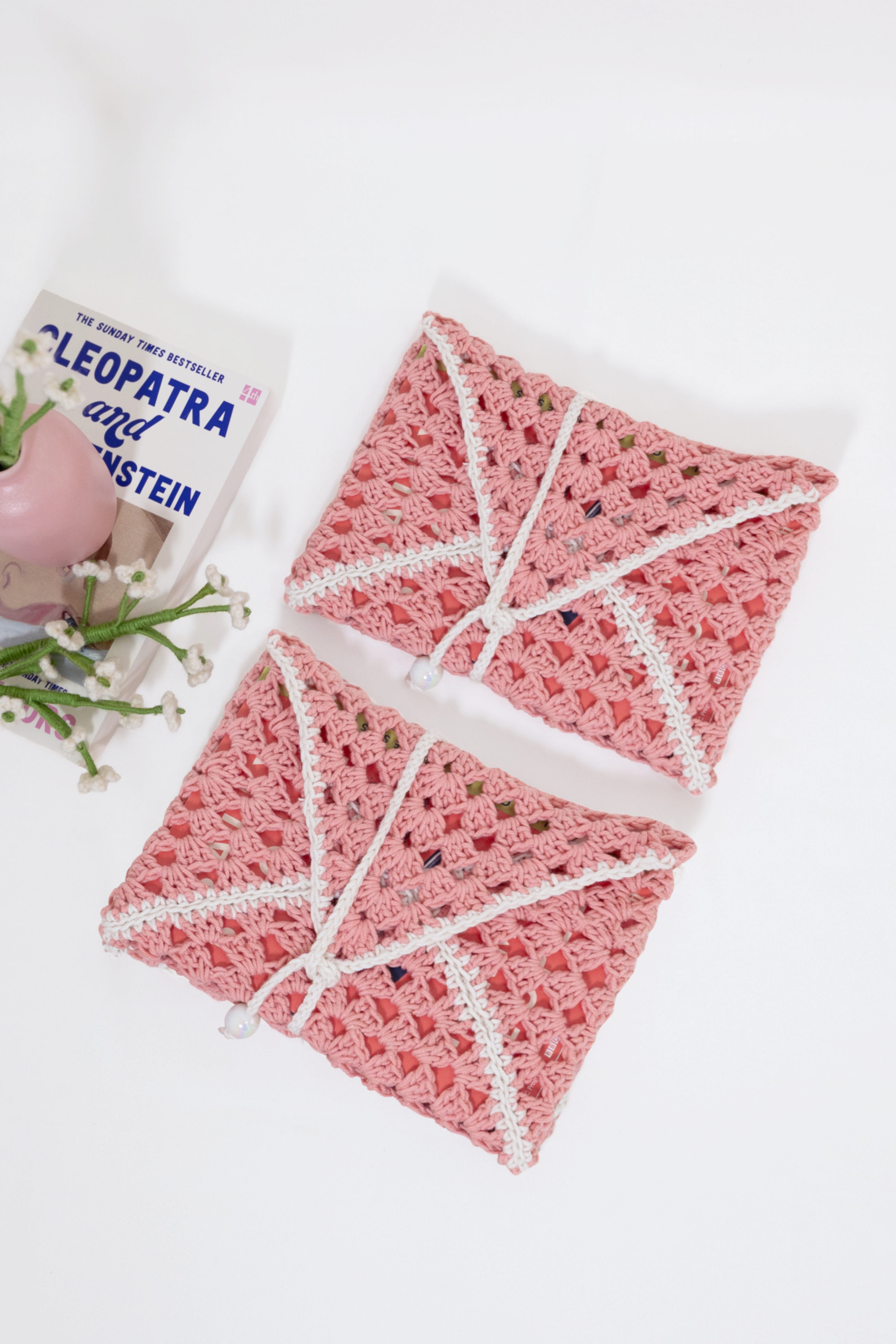 Granny Square Book Sleeve