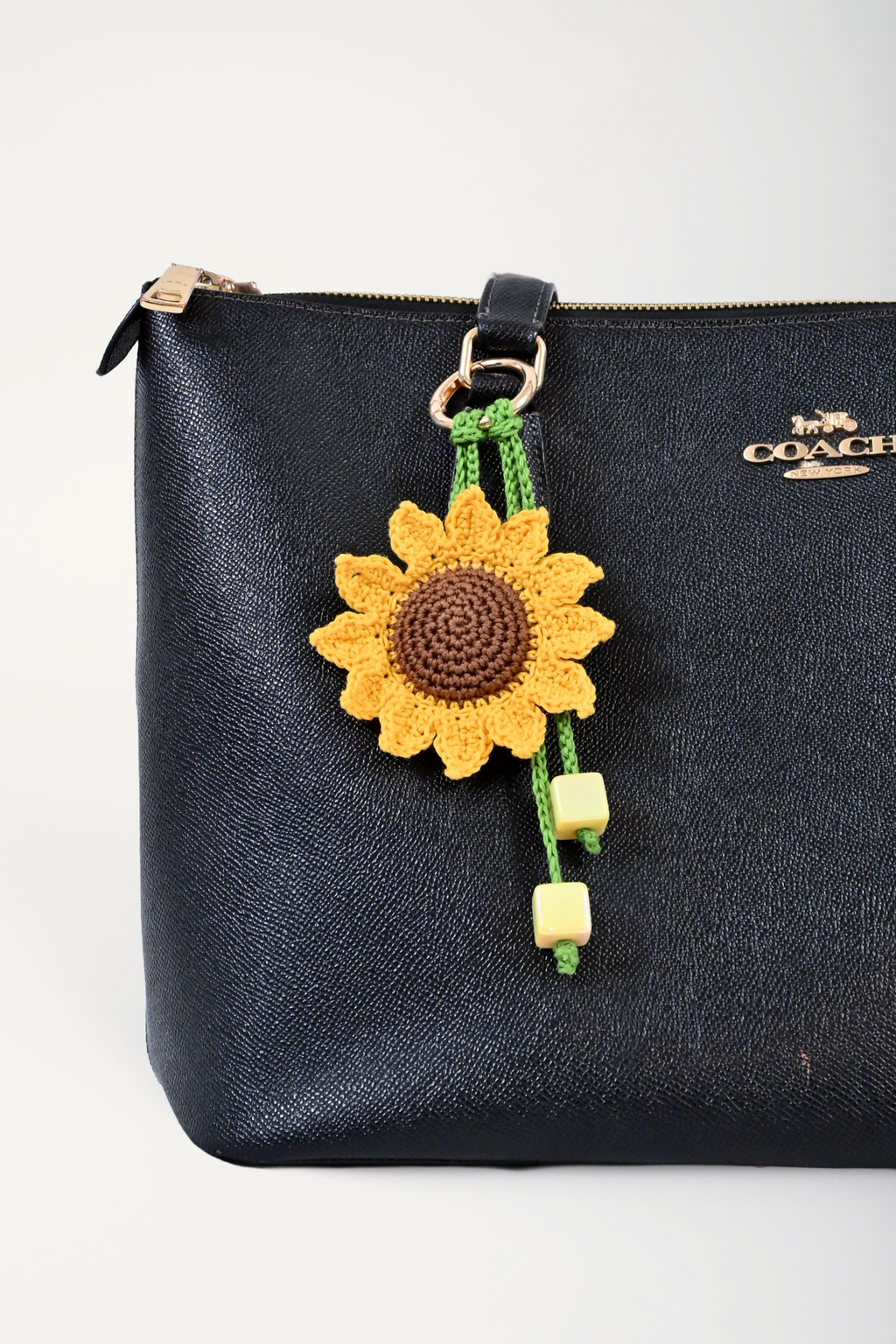 Sunflower Bag Charm
